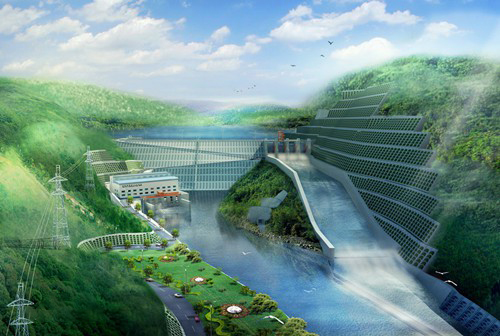 文峰老挝南塔河1号水电站项目